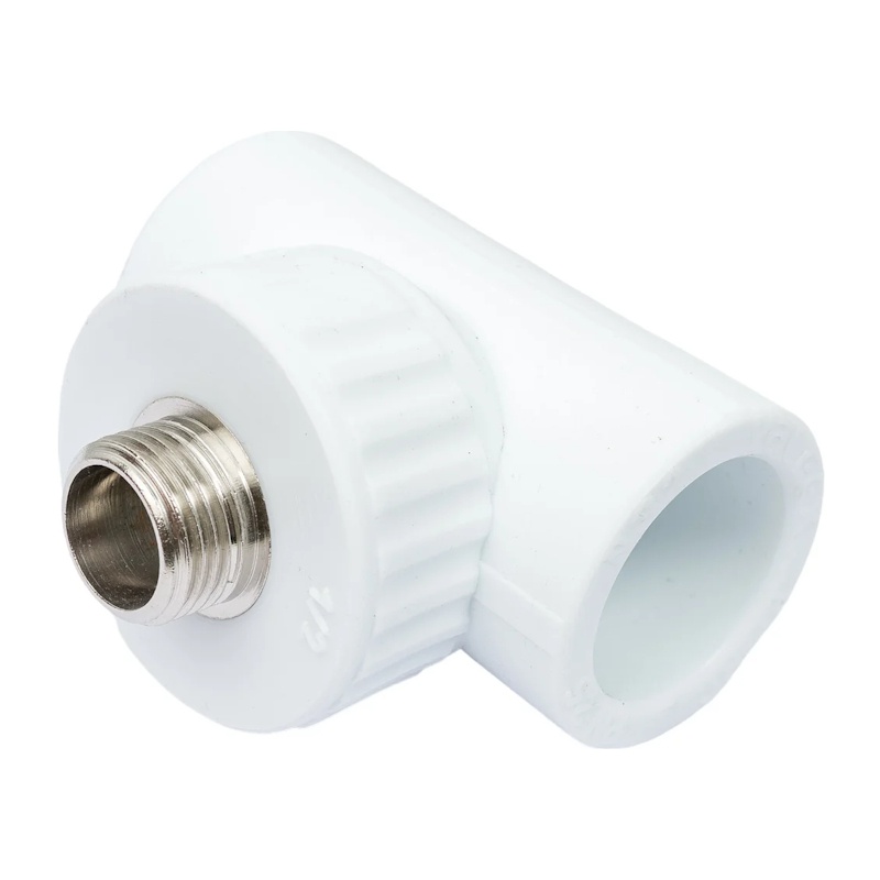 Тройник комбинированный Valfex латунная резьба 32х1/2" НР