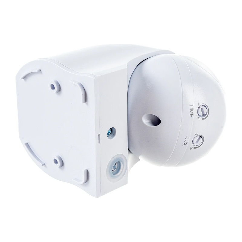 Датчик движения настенный d=10 м, 1100Вт, 5-720с