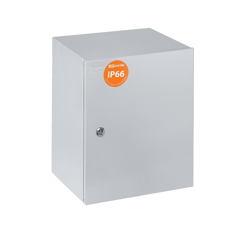 Щит с монтажной панелью ЩМП-1-0, 395х310х220 мм, IP66