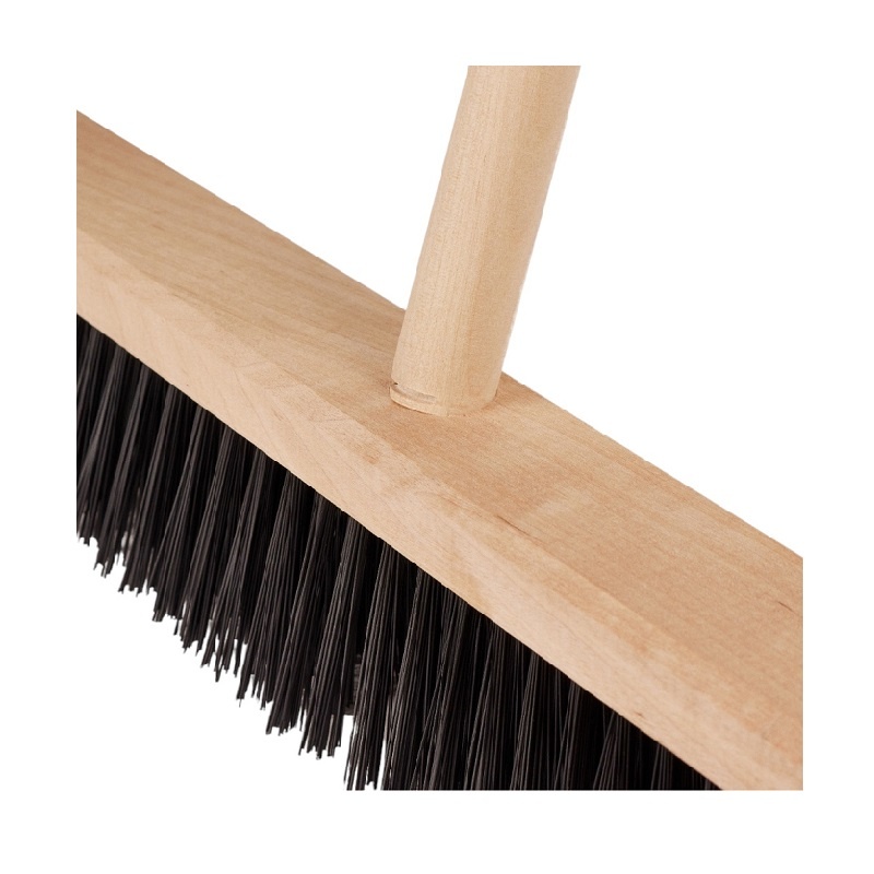 Щетка для пола Метро 500 с черенком, жесткий ворс