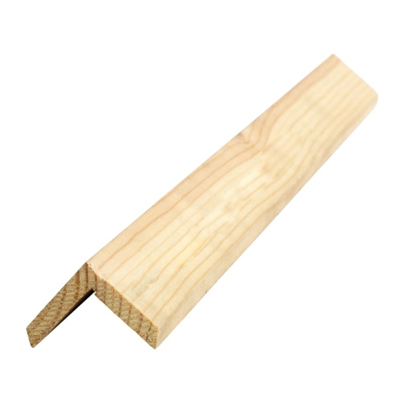 Уголок деревянный плоский, сращенный, сорт Экстра, 5х40х40х2500 мм