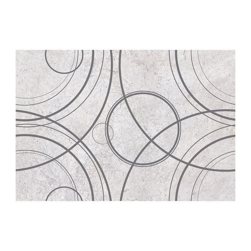 Плитка настенная Керамин Урбан 1Д, светло-серая, 400х275х7,4 мм