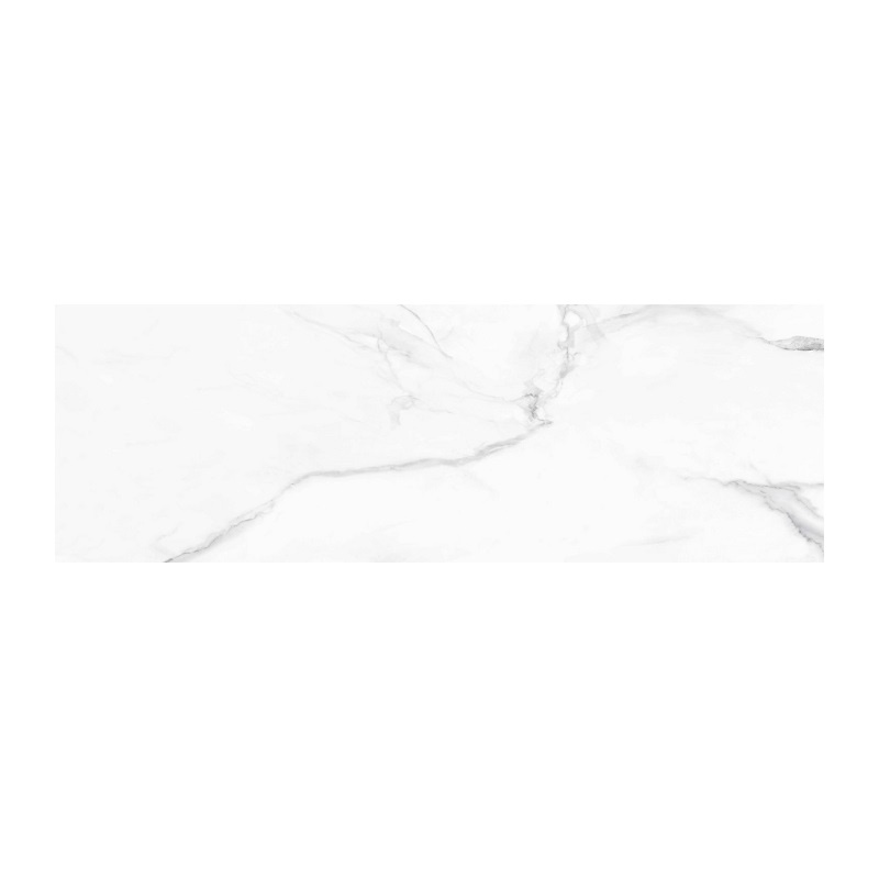 Плитка настенная Gracia Ceramica Marble, белая матовая 01, 900х300х10 мм