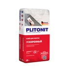 Клей плиточный ускоренный Plitonit для наруж/внутр работ (25 кг)