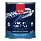 Лак яхтный Neomid Yacht алкидно-уретановый полуматовый (0,75 л)