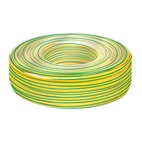 Провод ПуВнг-LS (ПВ-1) 1х6мм2, желто-зеленый (бухта-100 п.м.) ГОСТ 31947-2012