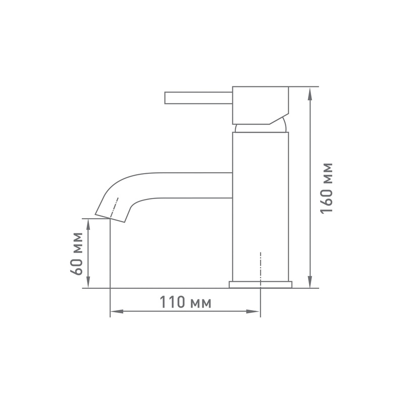 Смеситель для раковины Mix&Fix Buggy 0203