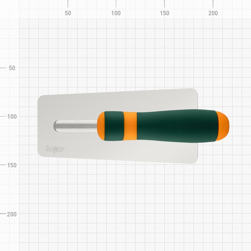 Кельма для нанесения венецианской штукатурки Варяг 35470 200х80 мм