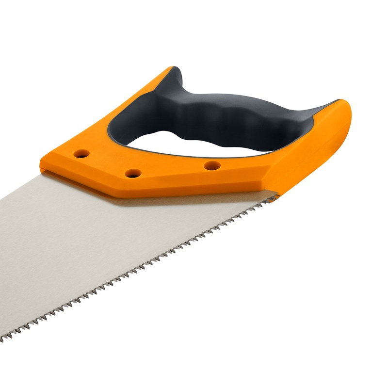 Ножовка по дереву Варяг 85678 3х гранная заточка, средний зуб, 550 мм