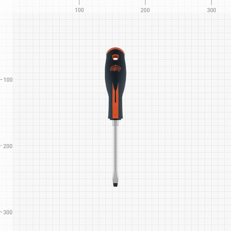 Отвертка Варяг 86035 шестигранный стержень SL 6,5х100 мм
