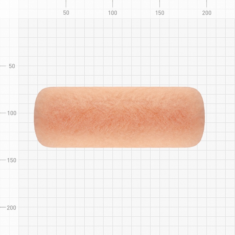 Валик Biber 31531, полиэстер, ворс 18 мм, 180 мм