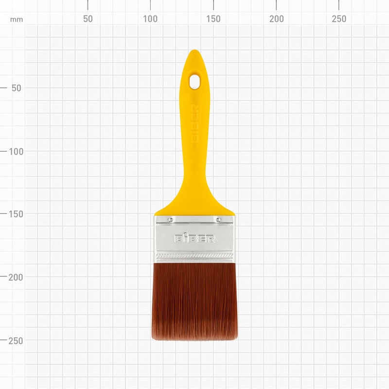 Кисть флейцевая Biber 31204 Суприм Аква 63 мм