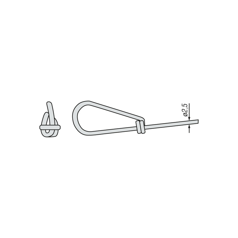 Цепь витая SWFS DIN5686 М2,5 (1 м)