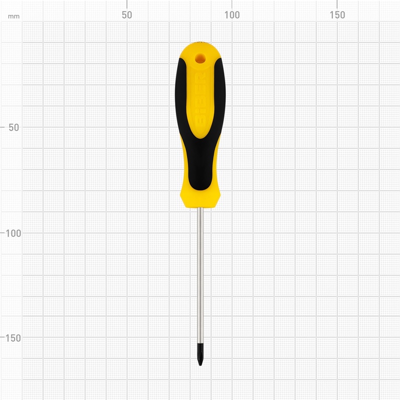 Отвертка Biber 85540 Эксперт PH 0х75 мм