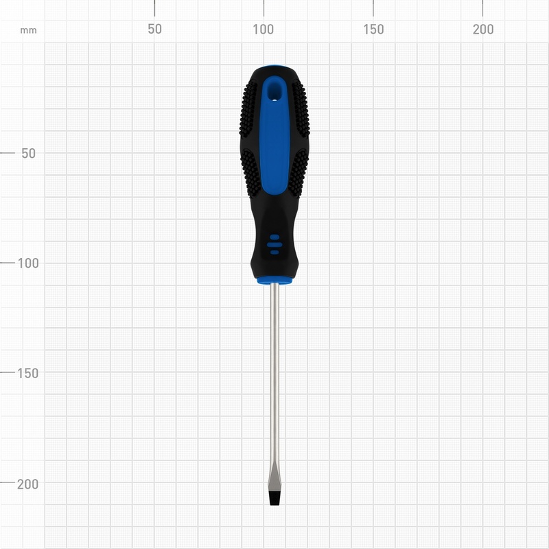 Отвертка Biber 86001 Крафтер SL 4х100 мм