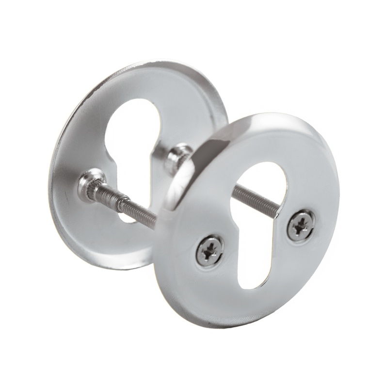 Щиток под цилиндр SCHLOSS 02010 хром 55 мм (25/250)