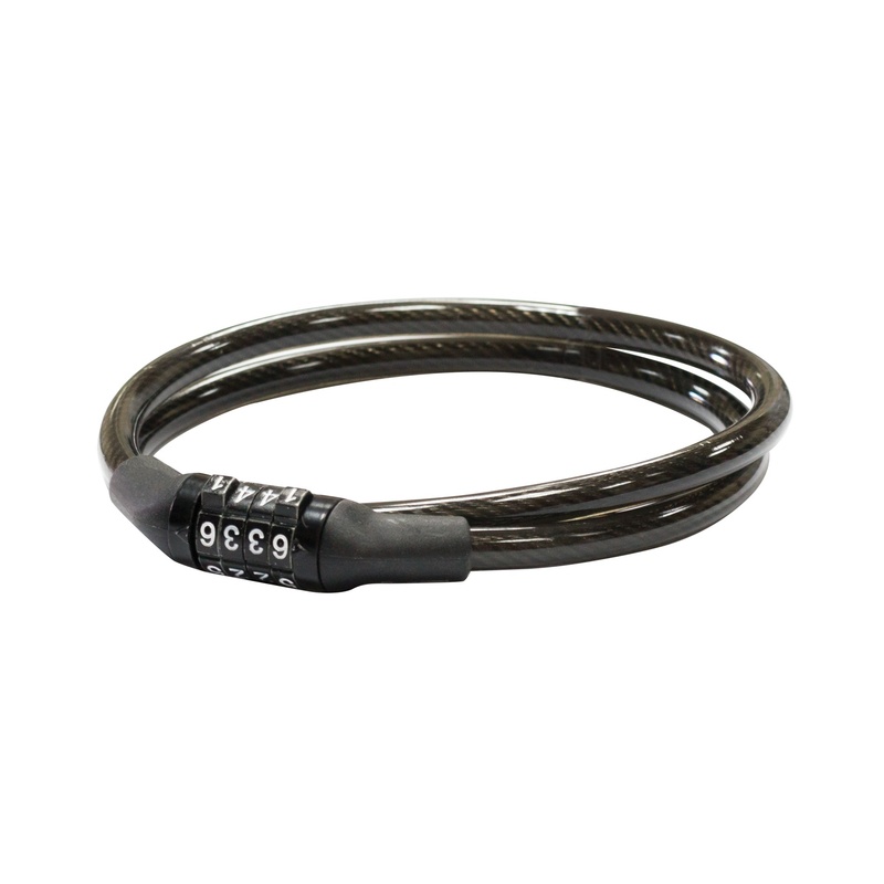 Замок тросовый SCHLOSS 79021 8х800 мм кодовый (30/120)