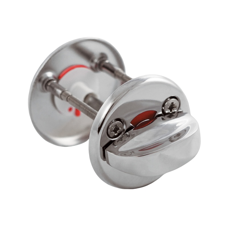 Завертка WC дверная для замка 2014 хром