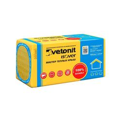Утеплитель Vetonit Мастер Теплых Крыш 1000х600х100 мм, 4 шт