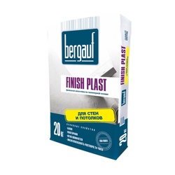 Шпаклевка финишная Bergauf Finish Plast, 20 кг