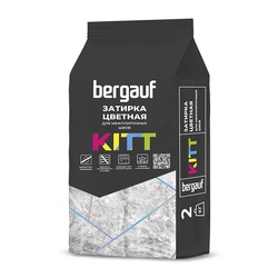 Затирка Bergauf Kitt белая, 1-5 мм, 2 кг