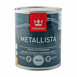 Краска по ржавчине Tikkurila/Tikkivala Metallista A глянцевая (0,9 л)