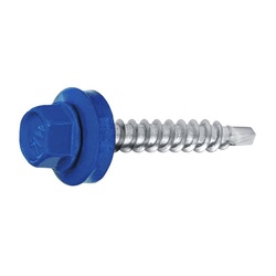 Саморез кровельный SWFS Premium RAL-5010 ZP 4,8х35 (4200 шт)