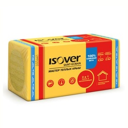 Утеплитель Isover Мастер Теплых Крыш 1000х600х50 мм, 8 шт