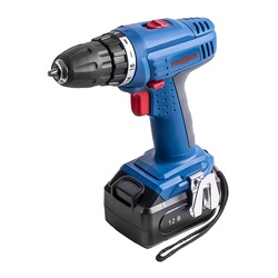 Дрель-шуруповерт Trigger 20001, 2 аккумулятора (1,5Ач), 10 мм, 12V, кейс