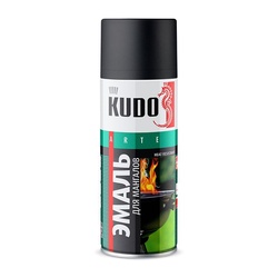 Эмаль для мангалов Kudo KU-5127 термостойкая золотая (0,52 л)