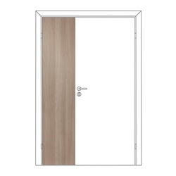 Полотно дверное OLOVI Ответное ламинир. Дуб Гавана 300х2000мм глухое с фурн.
