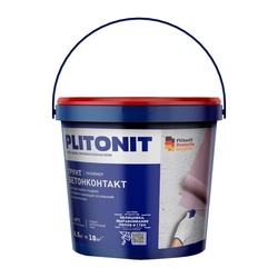Грунтовка Plitonit БетонКонтакт (4,5 кг)