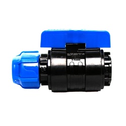 Кран шаровый Spektr компрессионный, комбинированный PN16 ВР 20х1/2"